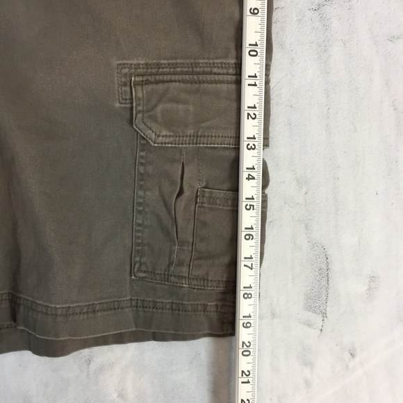 RedHead Cargo Shorts Mens 40 Brown Box Pockets - Picture 10 of 10